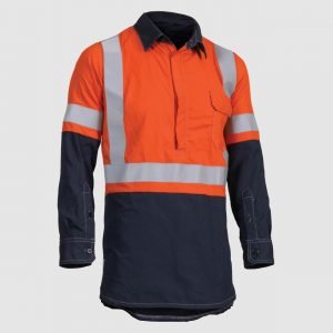 FLAME RETARDANT NRFA 70E ARAMID HIGH VIS SHIRT